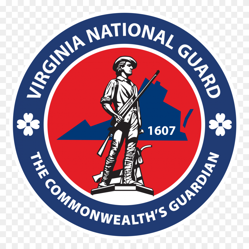 2036x2036 Click Here To The Virginia National Guard United States National Guard Logo, Symbol, Trademark, Person HD PNG Download