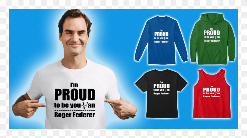 1200x628 Click In The Picture To Buy The Shirt Roger Federer Emoji Shirt, Clothing, Apparel, Person HD PNG Download