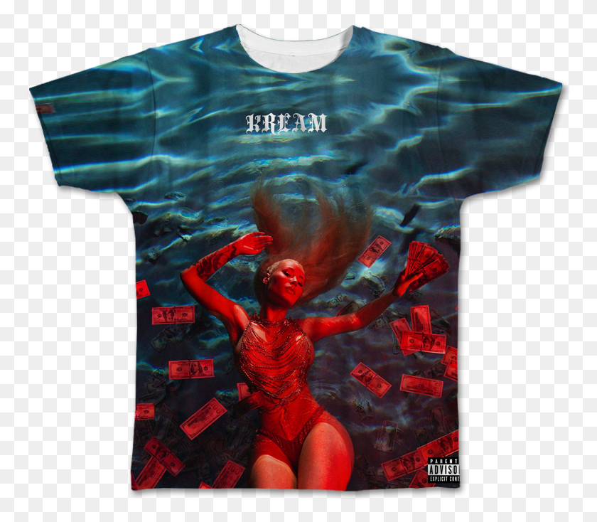 767x674 Click Kream Iggy Azalea Album, Clothing, Apparel, T-shirt HD PNG Download