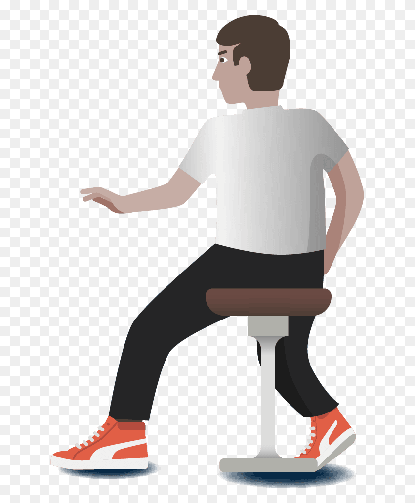 635x957 Click On The Grey Dots Below To Reveal Their Inner Sitting, Person, Chair, Furniture HD PNG Download