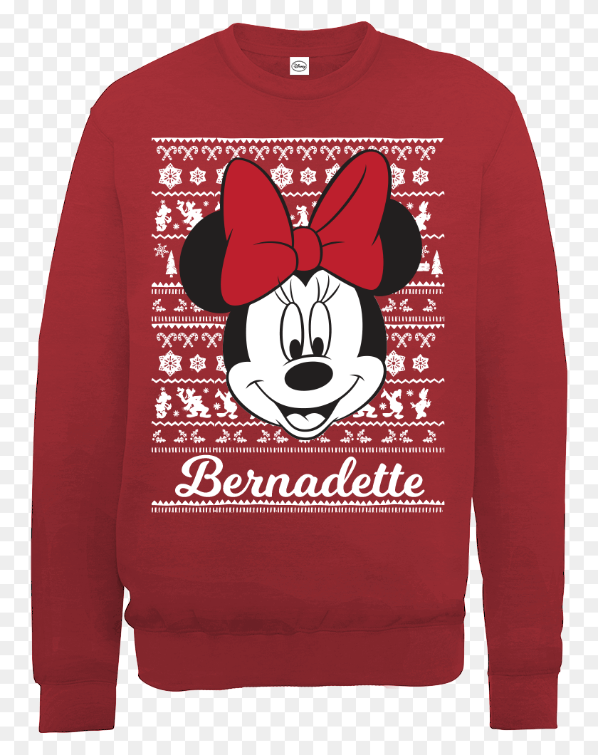 754x1000 Click On The Image Below To Get Zoomed View Of The Sudadera Mickey Mouse Navidad, Clothing, Apparel, Sweater HD PNG Download