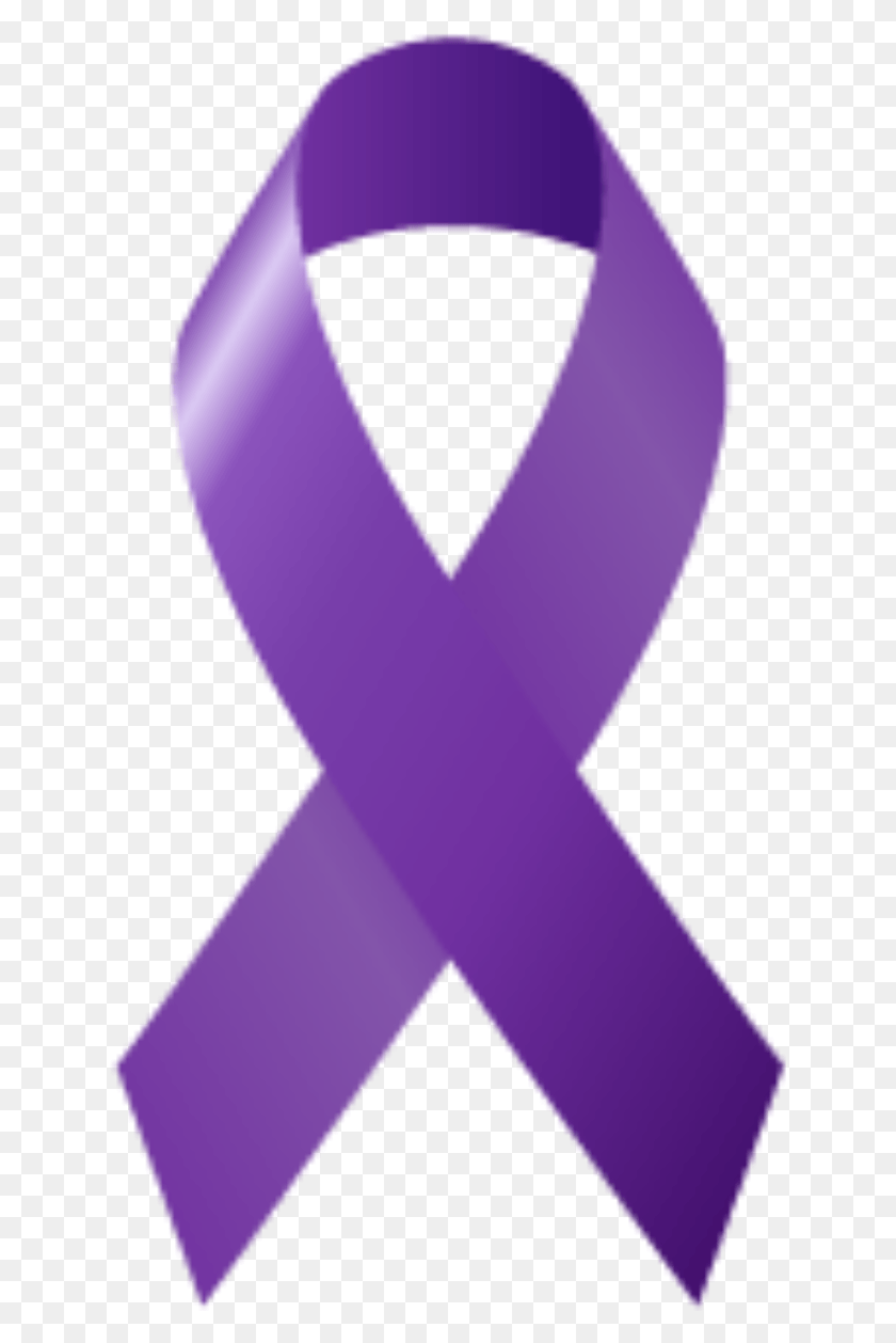 635x1198 Click On The Purple Ribbon Below To And Print, Purple, Suspenders HD PNG Download