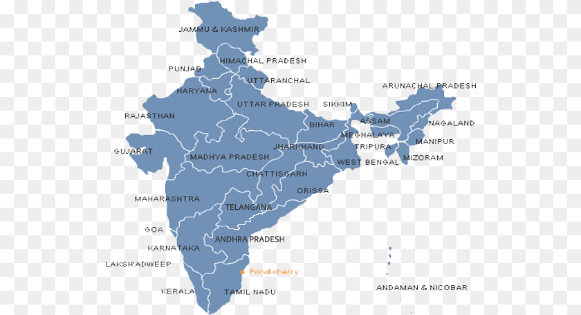 537x455 Click On The State To View List Of Colleges India, Atlas, Chart, Diagram, Map PNG