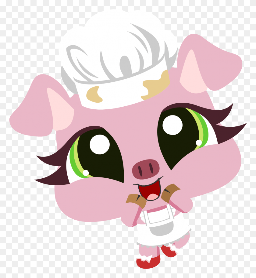 1790x1964 Click To Edit Littlest Pet Shop, Performer, Chef HD PNG Download