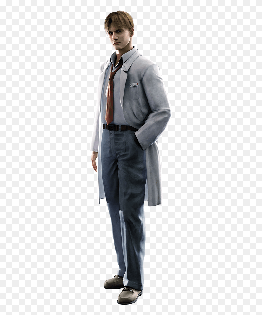 271x951 Click To Edit Resident Evil 2 William Birkin, Clothing, Pants, Person HD PNG Download