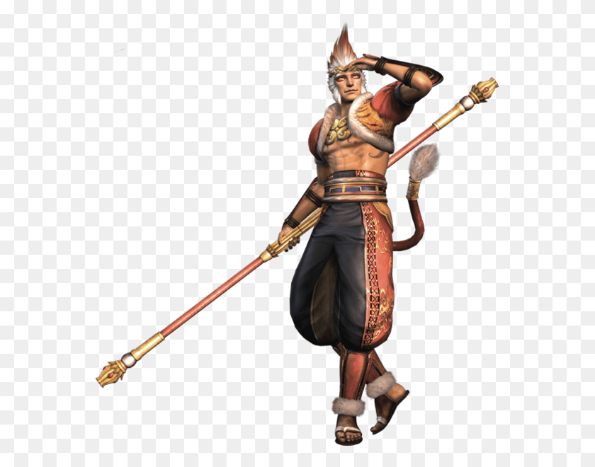569x600 Click To Edit Sun Wukong Warriors Orochi, Person, Human, Costume HD PNG Download