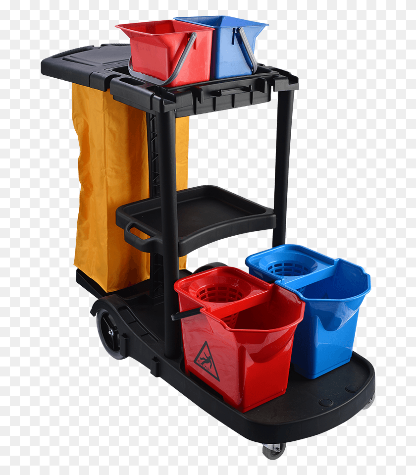 677x899 Click To Enlarge Housekeeping Janitor Trolley, Tin, Vehicle, Transportation HD PNG Download