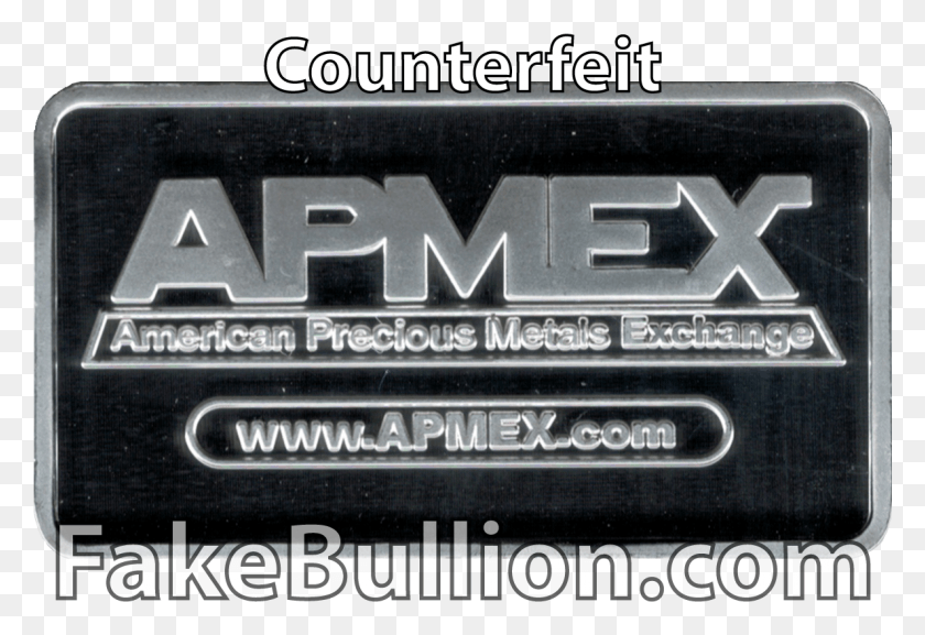 1187x788 Click To Enlarge Image Apmex Bar Fake Reverse Label, Word, Logo, Symbol HD PNG Download