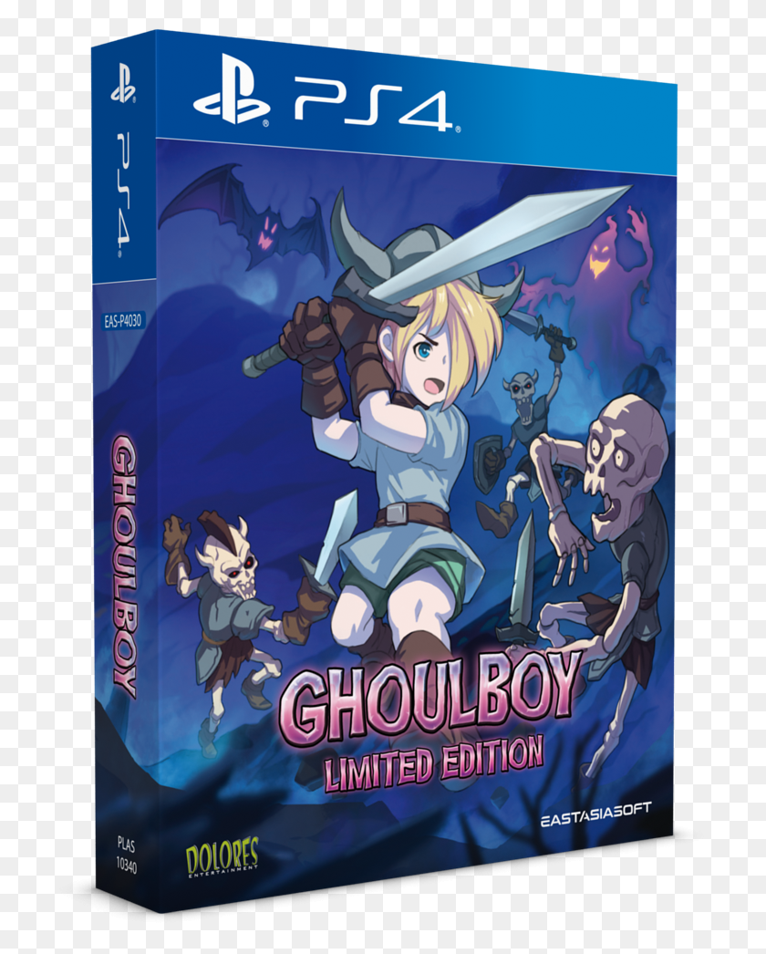 721x986 Click To Enlarge Image Ghoulboy Ps4 Collectorsbox Playstation, Poster, Advertisement, Person HD PNG Download
