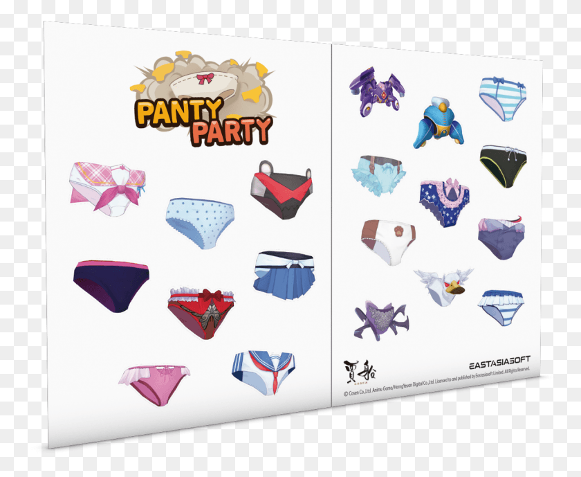 1180x953 Click To Enlarge Image Pantyparty Switch Stickerset Panty Party, Clothing, Apparel, Underwear HD PNG Download