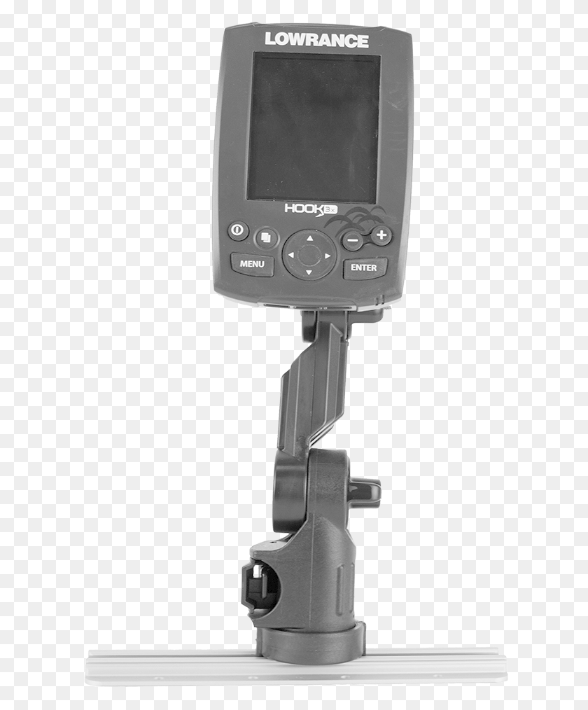 612x954 Click To Enlarge Yakattack Lowrance Fish Finder Mount, Mobile Phone, Phone, Electronics HD PNG Download