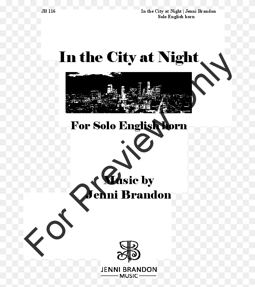688x888 Click To Expand In The City At Night Thumbnail Ssg, Flyer, Poster, Paper HD PNG Download