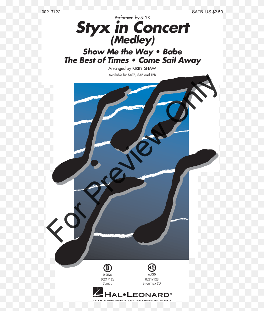 578x929 Click To Expand Styx In Concert Thumbnail Hallelujah Choir Sheet Music Leonard Cohen Free, Water, Swimming, Sport HD PNG Download