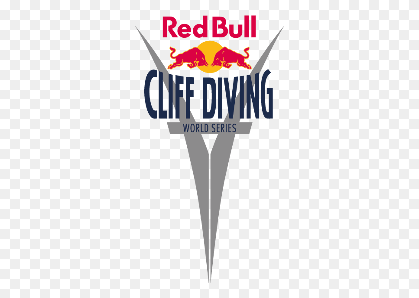 301x539 Клифф-Дайвинг Red Bull Cliff Diving World Series Логотип, Плакат, Реклама, Текст Hd Png Скачать