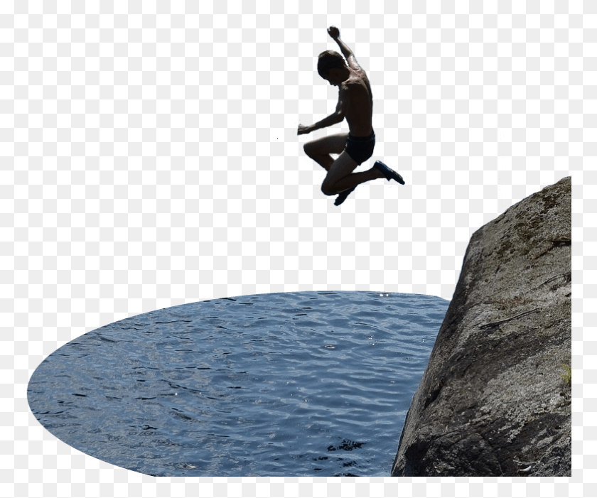 768x641 Cliff Success Jump Jumping, Outdoors, Nature, Person HD PNG Download