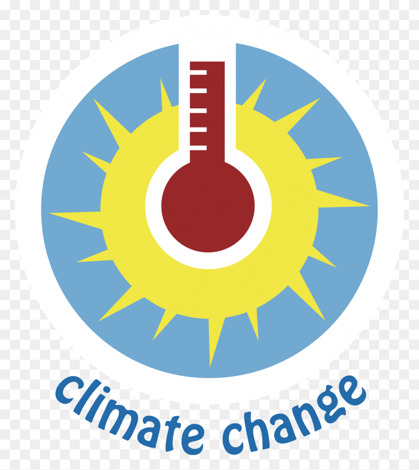 1309x1479 Climate Change File Climate Change Clipart, Symbol, Logo, Trademark HD PNG Download