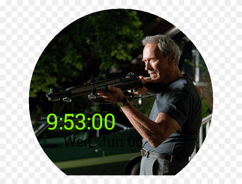 640x580 Clint Eastwood Preview, Person, Human, Gun HD PNG Download