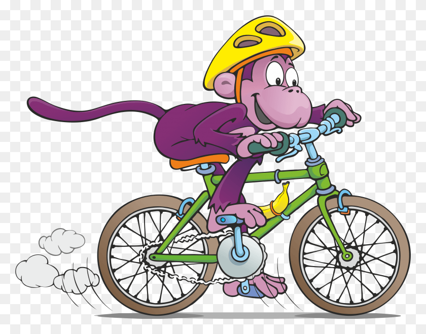 2989x2297 Clip Art, Bicycle, Vehicle, Transportation HD PNG Download