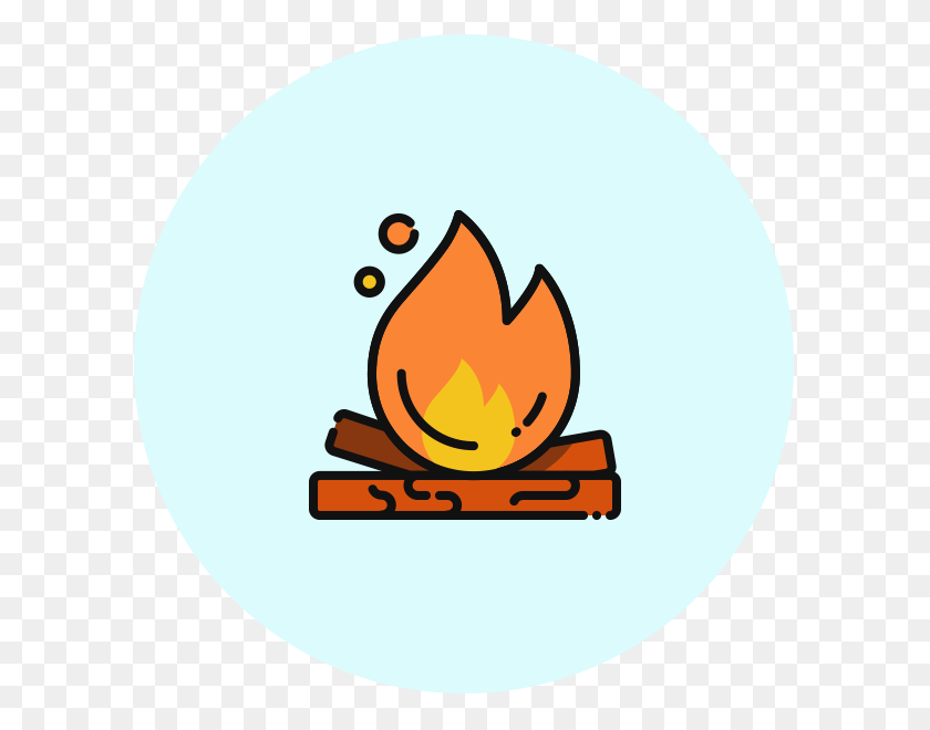 600x600 Clip Art, Fire, Flame, Logo HD PNG Download