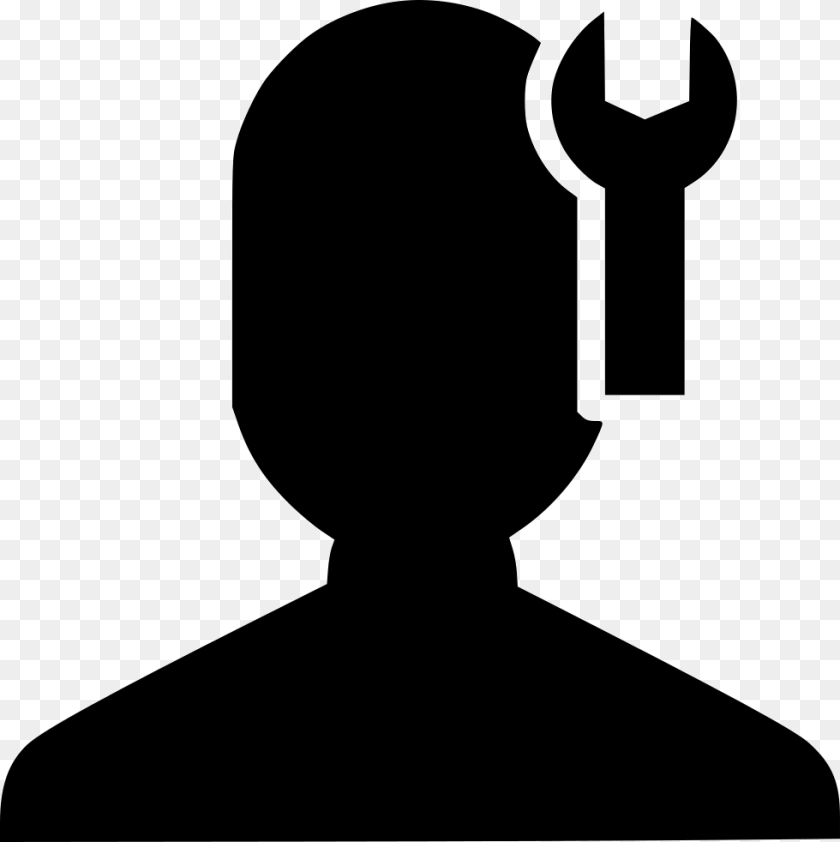 980x982 Clip Art, Cutlery, Silhouette, Adult, Male Transparent PNG