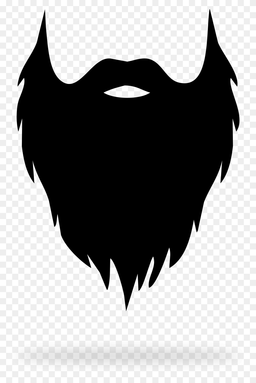 2169x3335 Clip Art Beard Hair Props For Photo Booth, Stencil, Graphics HD PNG Download