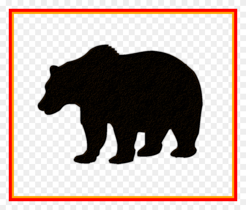 908x765 Clip Art Black And White Library Grizzly Bear Clipart Transparent Background Bear Clipart, Mammal, Animal, Elephant HD PNG Download