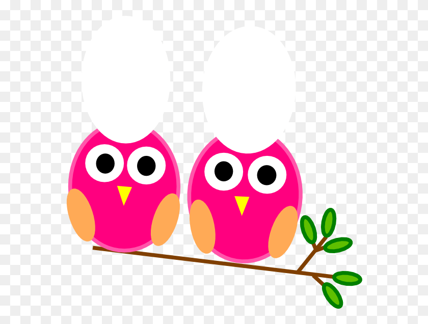 582x576 Clip Art Black And White Library Owl In Tree Clipart Cartoon Owls Pictures Small, Pac Man HD PNG Download