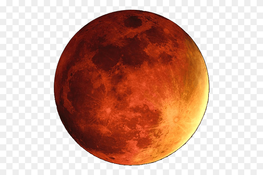 498x498 Descargar Png / Luna De Sangre, Luna Llena De Sangre, El Espacio Ultraterrestre, Noche, Astronomía Hd Png