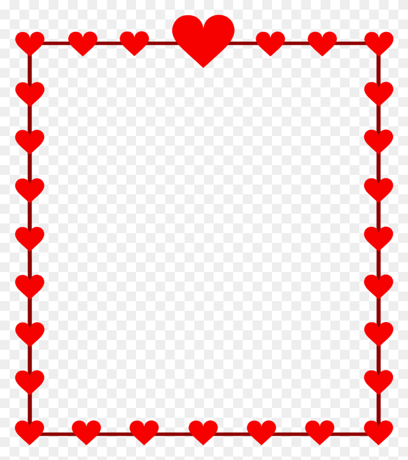 1778x2022 Clip Art Borders And Frames Heart Openclipart Free Simple Colorful Border Design, Text, Triangle HD PNG Download