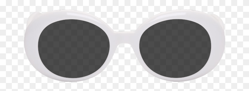 681x247 Clip Art Clout Goggles Transparent Background Lentes Blancos De Bad Bunny, Glasses, Accessories, Accessory HD PNG Download