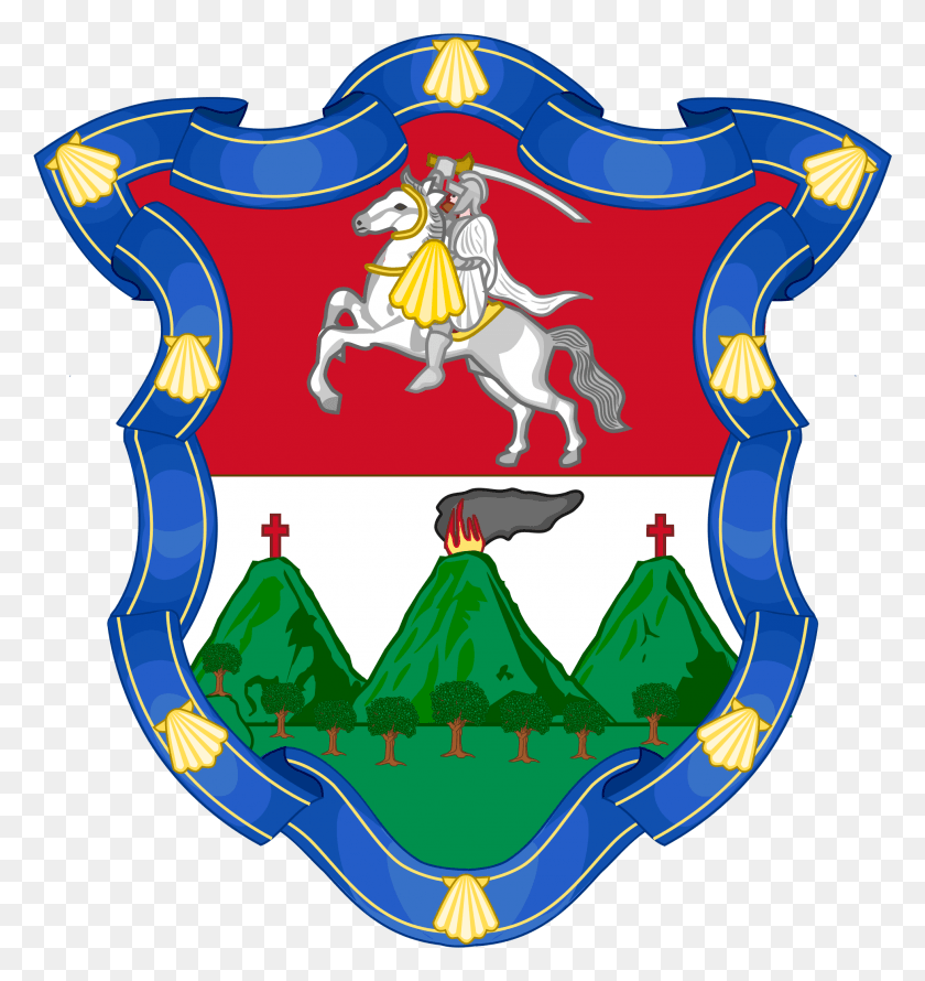 1963x2091 Escudo De Armas De La Antigua Guatemala Png / Escudo De Armas Hd Png