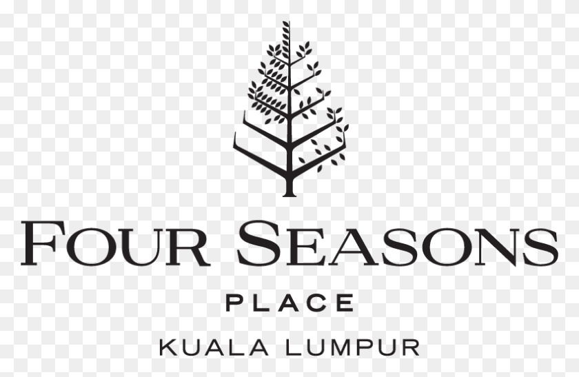 788x493 Clip Art Four Seasons Logo Four Seasons Kl Logo, Tree, Plant, Ornament HD PNG Download
