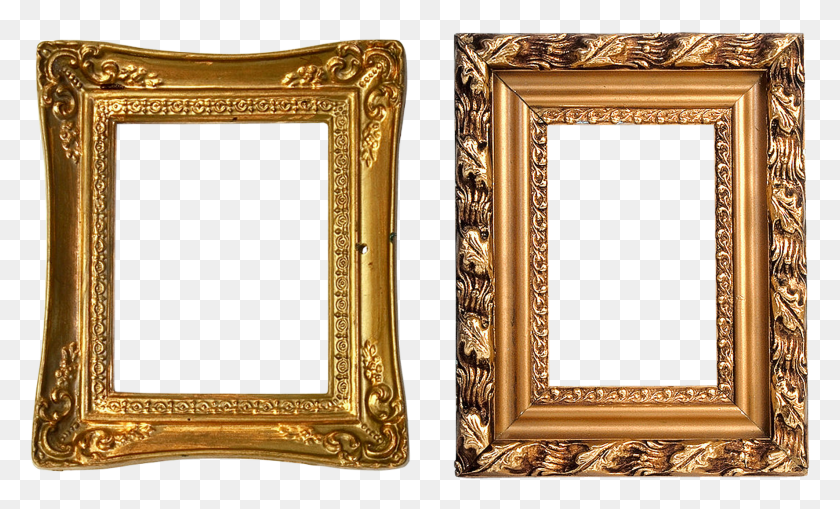 2125x1224 Clip Art Frames Gold Royal Photo Frame, Mirror, Bronze HD PNG Download