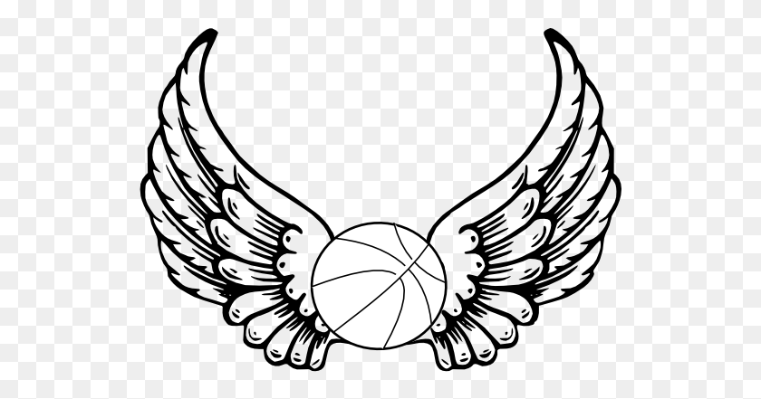 533x381 Черно-Белый Рисунок На Getdrawings Com Free Transparent Angel Wings Cartoon, Астрономия, Сфера, На Открытом Воздухе Png Скачать