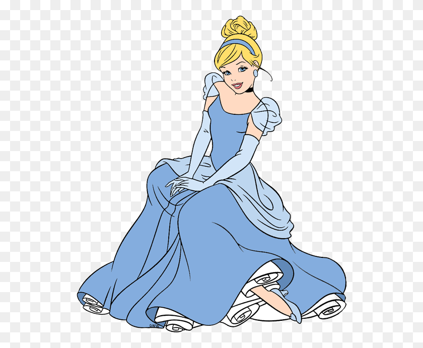 538x631 Clip Art Free Clip Art Disney Galore Sitting Disney Princess Cinderella Sitting, Person, Human, Book HD PNG Download