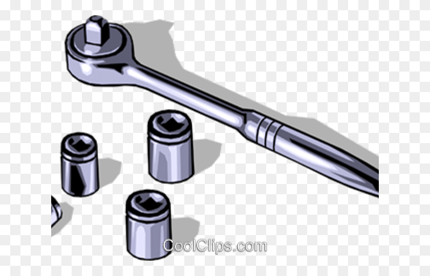640x480 Clip Art Free On Dumielauxepices Net Socket Ratchet And Socket, Wrench, Gun, Weapon HD PNG Download