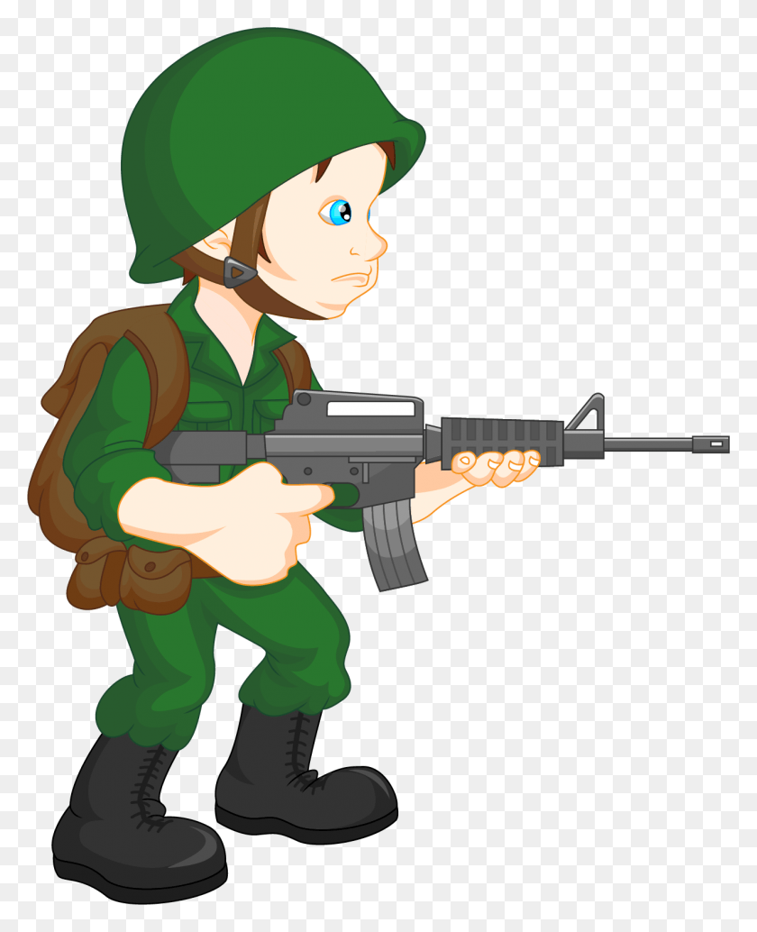 1274x1592 Clip Art Free Soldier Clip Art Heavily Armed Soldiers Army Soldier Cartoon, Person, Human, Gun HD PNG Download