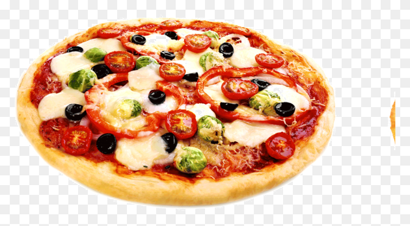 3251x1685 Clip Art Free Stock Sicilian California Style European Diferentes Pizzas, Pizza, Food, Dish HD PNG Download