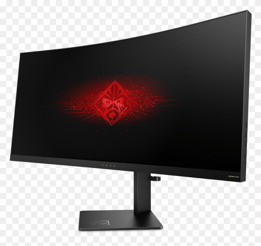1044x979 Clip Art Freeuse Hp Neuer Omen X Monitor Notebookcheck Hp Omen Monitor, Screen, Electronics, Display HD PNG Download