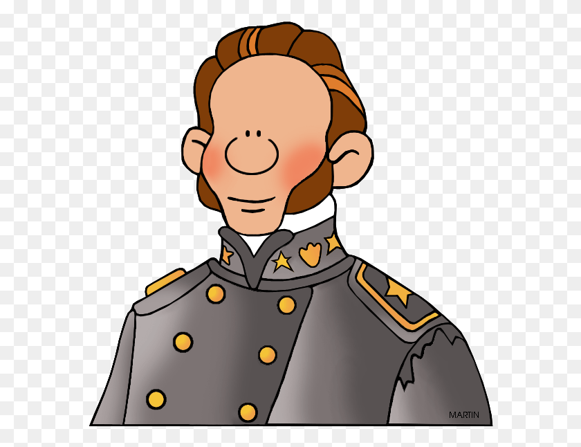 587x586 Clip Art Freeuse Military Clip Art By Phillip Martin Thomas Stonewall Jackson Cartoon, Military Uniform, Person, Human HD PNG Download