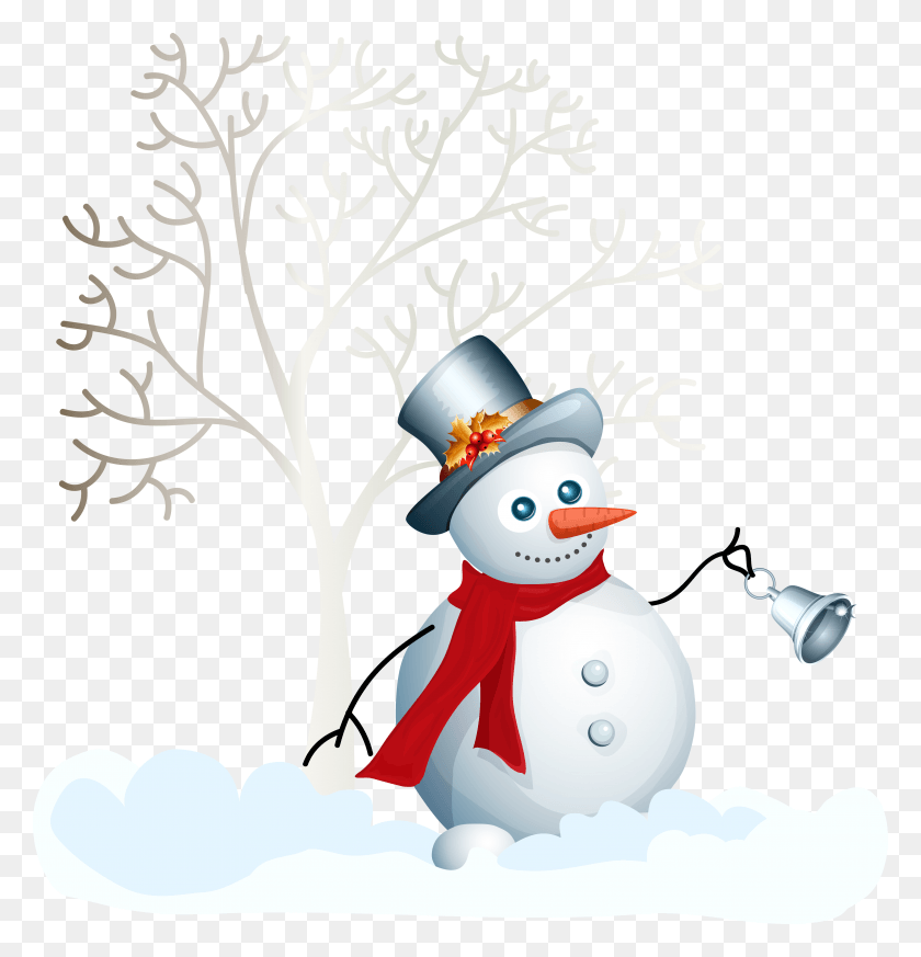 4153x4329 Clip Art Gif Image Christmas Day Snowman Snow Falling Transparent Animated Gifs, Nature, Outdoors, Winter HD PNG Download