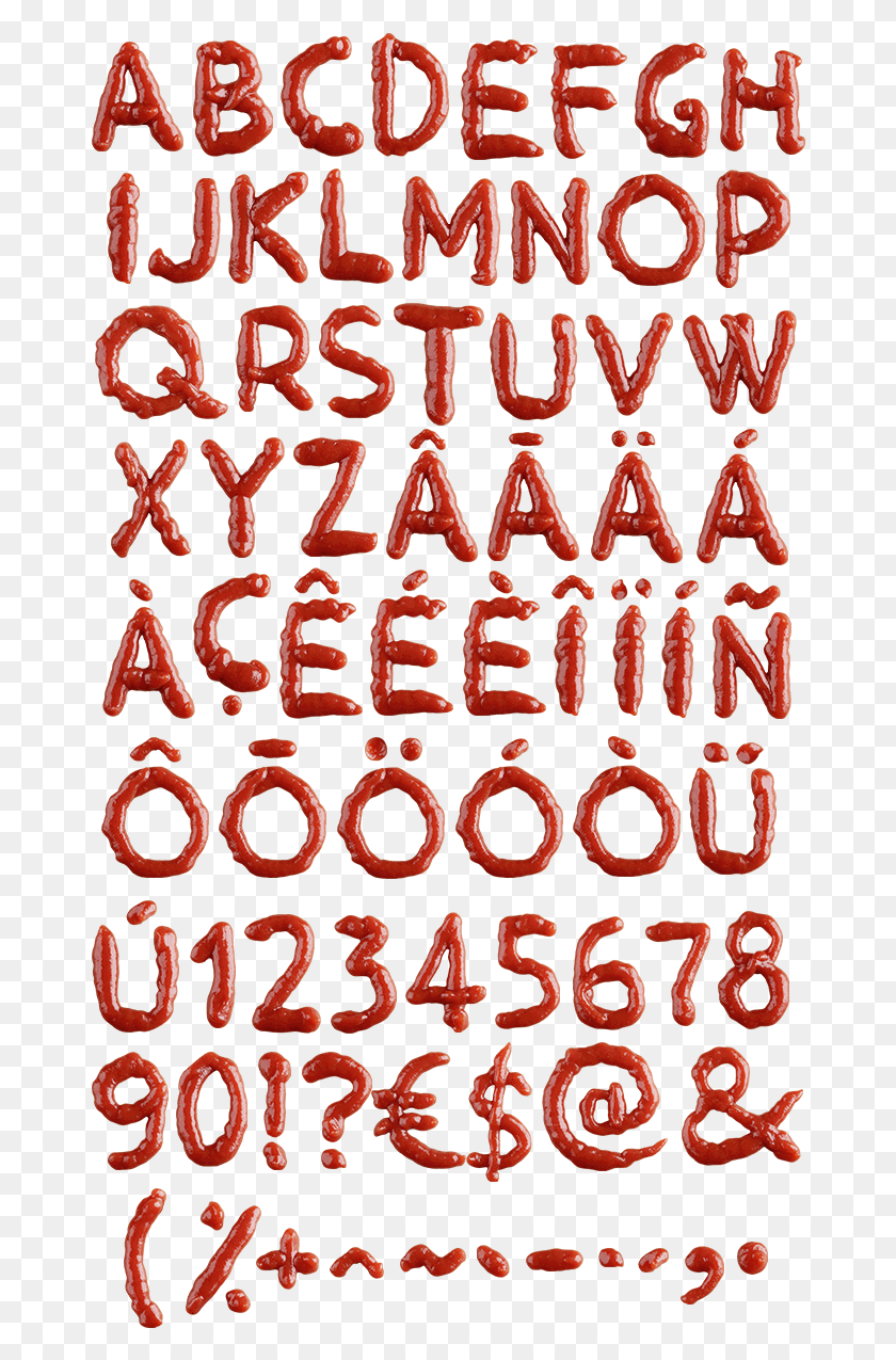 670x1215 Clip Art Good Font For Poster Ketchup Font, Text, Alphabet, Word HD PNG Download