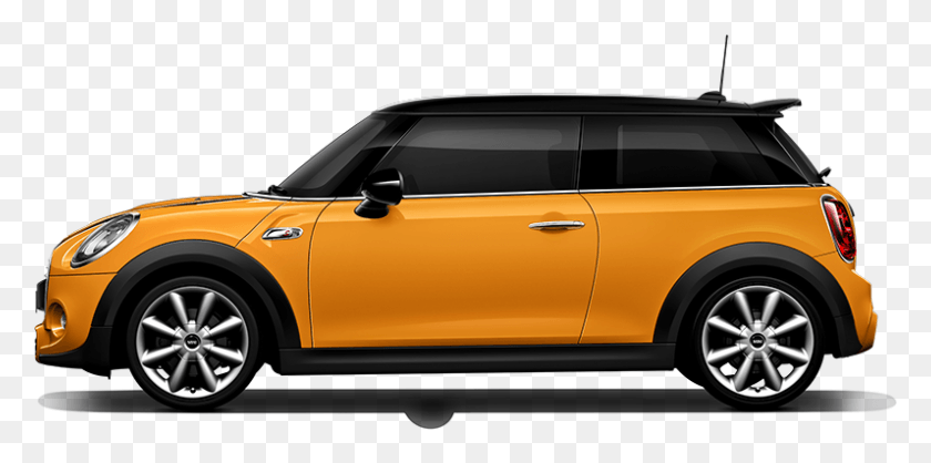 796x366 Clip Art Images Mini Cooper With Roof Box, Car, Vehicle, Transportation HD PNG Download