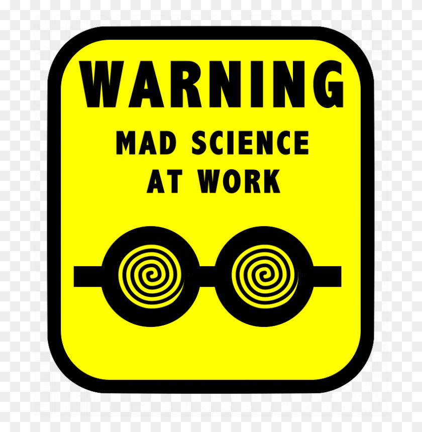 706x800 Clip Art Library Steam Ahead Club Challenge Clip Art Mad Science Lab, Symbol, Road Sign, Sign HD PNG Download