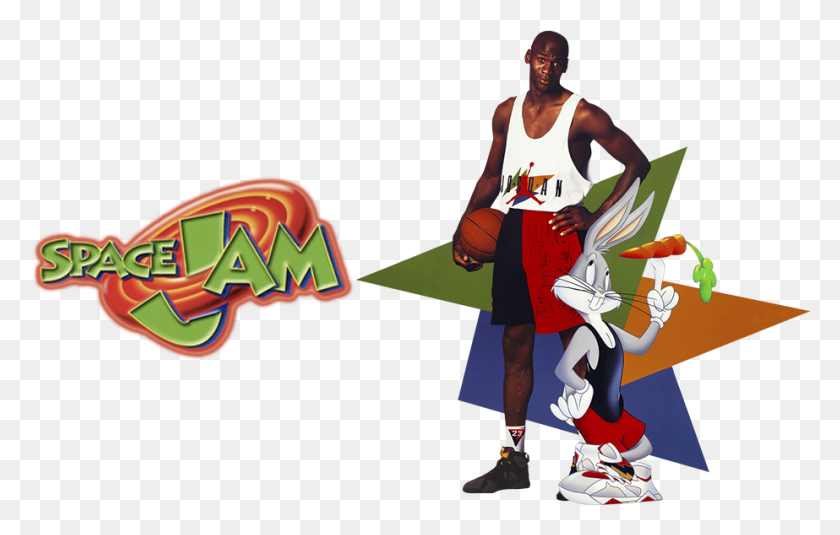 923x563 Clip Art Library Stock Bugs Drawing Space Jam, Person, Human, Shoe HD PNG Download