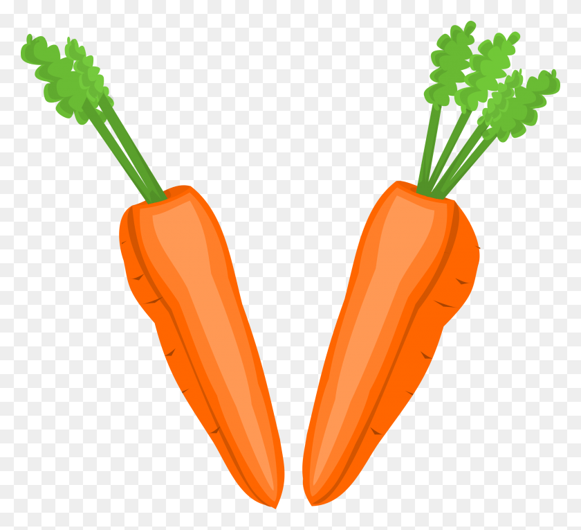 2400x2171 Clip Art Library Stock Carrot Clipart File Halves Clipart, Plant, Vegetable, Food HD PNG Download