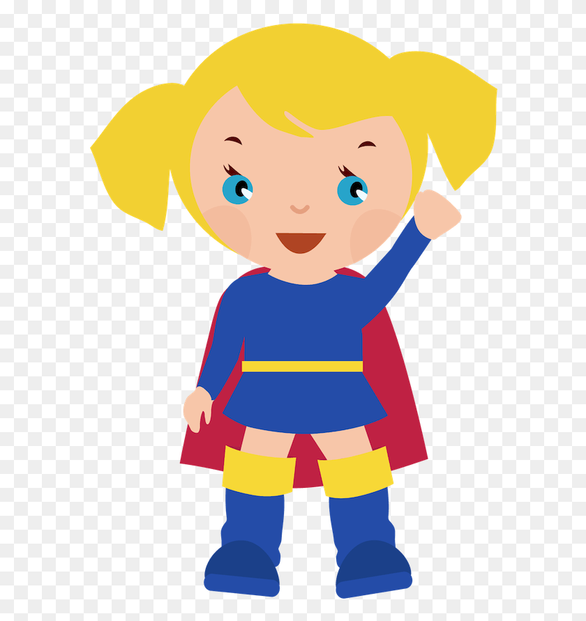 589x831 Clip Art Library Stock Female Superhero Clipartcow Clip Art Super Girl, Costume, Clothing, Apparel HD PNG Download