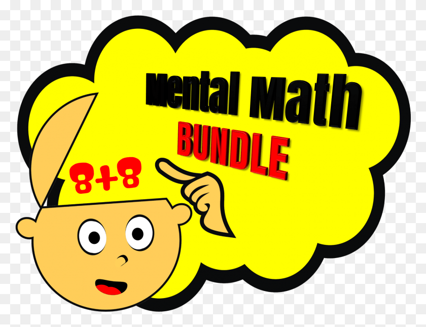 1501x1126 Clip Art Maths Images Clip Art Clipart For Mental Maths, Pac Man, Text, Peeps HD PNG Download