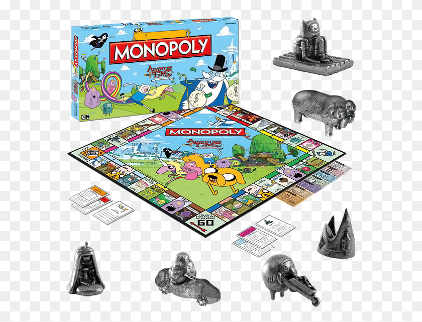 582x581 Clip Art Monopoly Monopoly Adventure Time, Game, Rug, Jigsaw Puzzle HD PNG Download