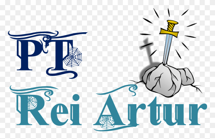 851x528 Descargar Png / La Espada De Rei Arthur En La Piedra, El Alfabeto, El Logotipo Hd Png